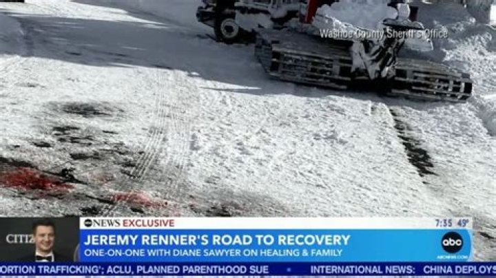 Jeremy Renner Seen On Scooter At Six Flags Park With Family Just 3 Months After Snow Plow Accident