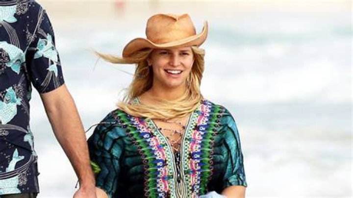 Jessica Simpson Looks Dynamite In Cow-Print Bikini & Sheer Coverup In New, Sexy Insta Snap — See Pic