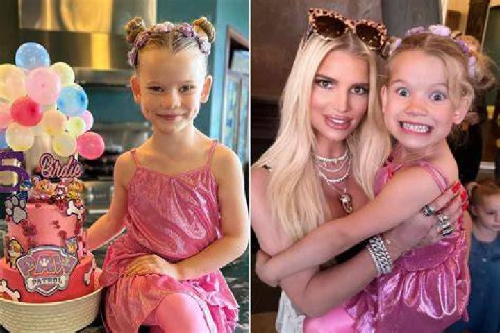 Jessica Simpson’s Daughter Birdie, 2, Rocks $540 Fendi Swimsuit In Adorable Photo