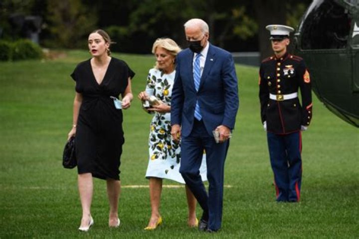 Jill Biden Glows On Dinner Outing With Grandkids Naomi, 28, & Beau Jr, 2, In L.A: Photos
