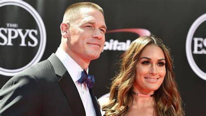 John Cena Caught Staring At Girlfriend Nikki Bella’s Cleavage — See Pic