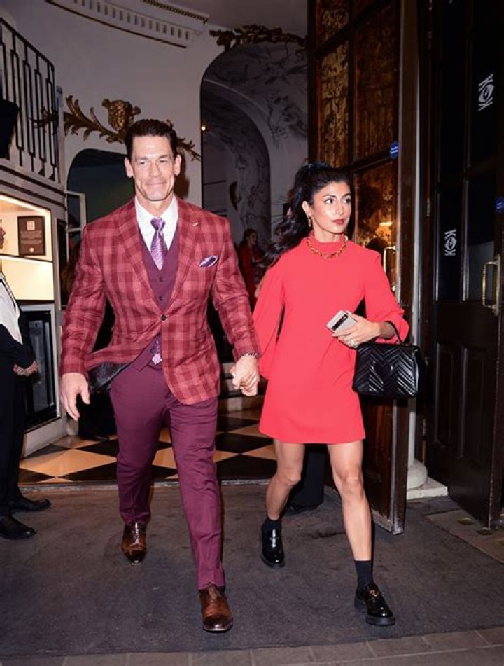 John Cena & Shay Shariatzadeh’s Matching Red Outfits: Photos – Hollywood Life