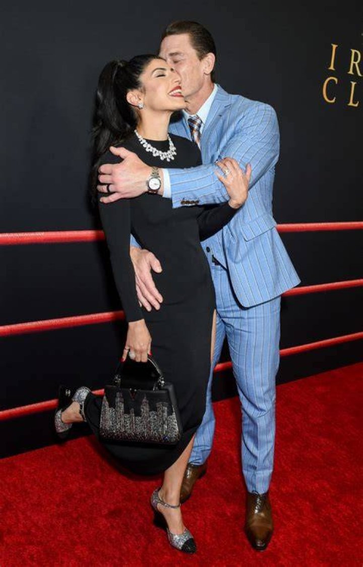 John Cena & Shay Shariatzadeh Spotted Kissing Outside Courthouse After Getting Marriage License