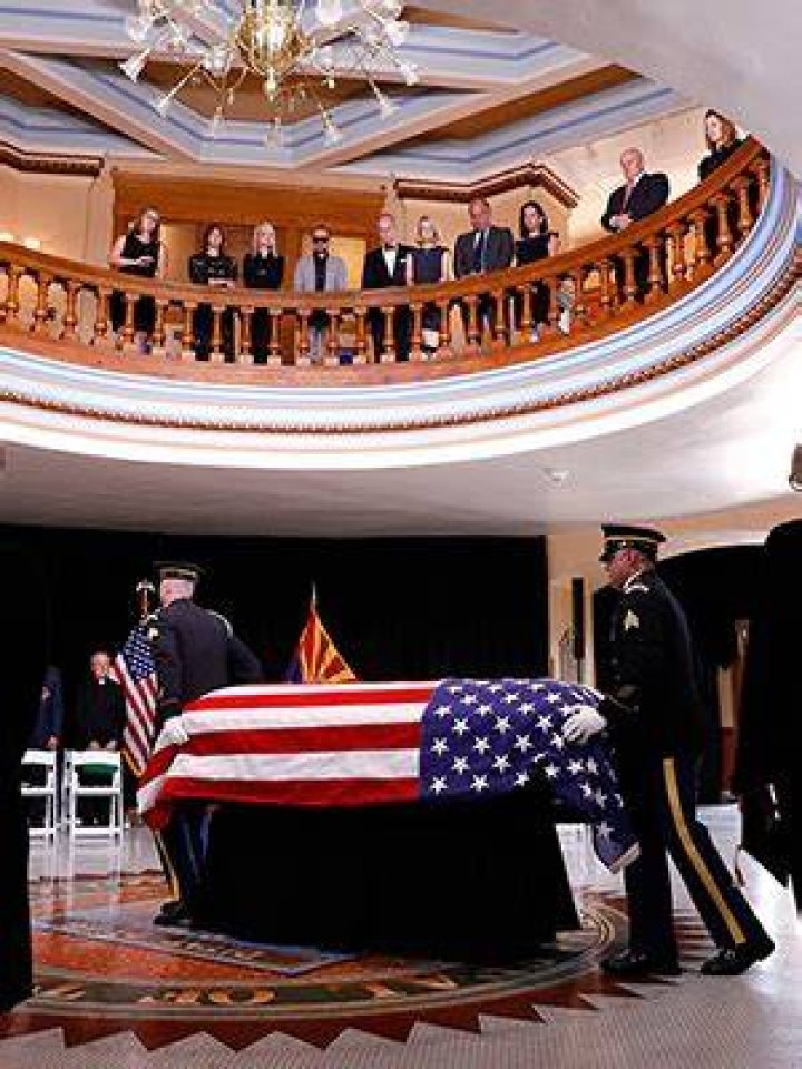 John McCain’s Funeral — PICS