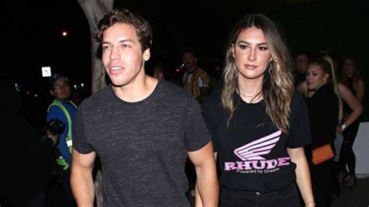 Joseph Baena, 21, & GF Holds Hands Leaving A Club After Half-Sister Katherine Schwarzenegger’s Wedding