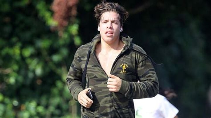 Joseph Baena, 23, Channels Dad Arnold Schwarzenegger By Going Shirtless For Intense Workout — Watch
