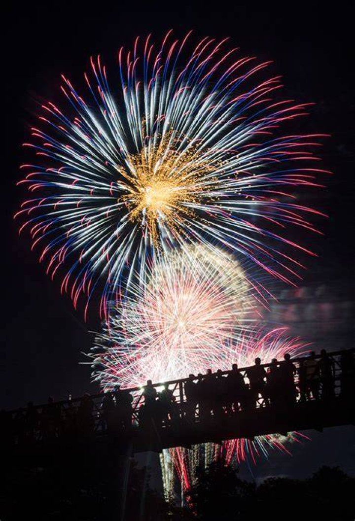 July 4th Fireworks Around Country
