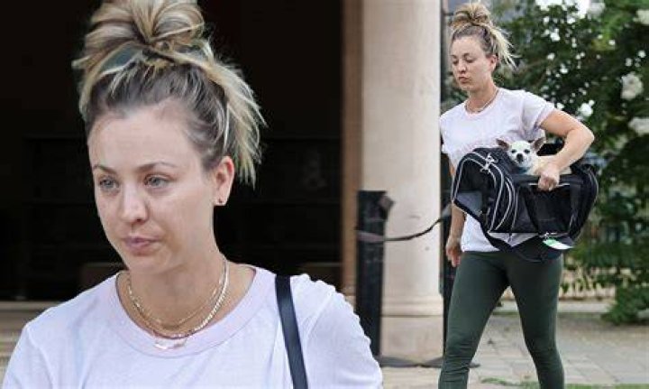 Kaley Cuoco WIthout Makeup — Star Goes Casual At Basketball Game – Hollywood Life