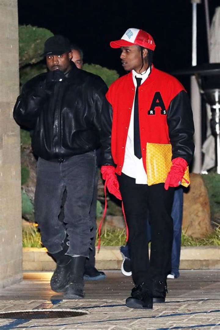 Kanye West & A$AP Rocky Have Dinner Together In Malibu — Photos – Hollywood Life