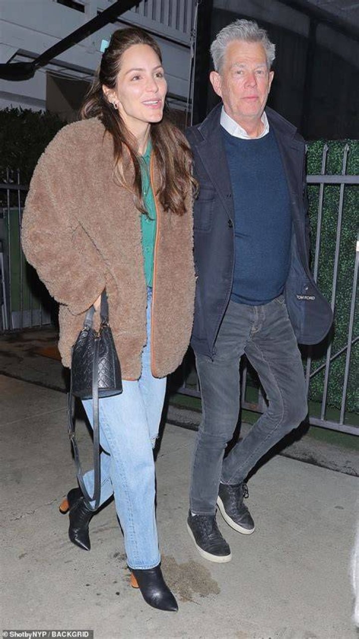 Katharine McPhee, 37, Wears Grey Dress On Rare Lunch Date With Husband David Foster, 71 — See Pics