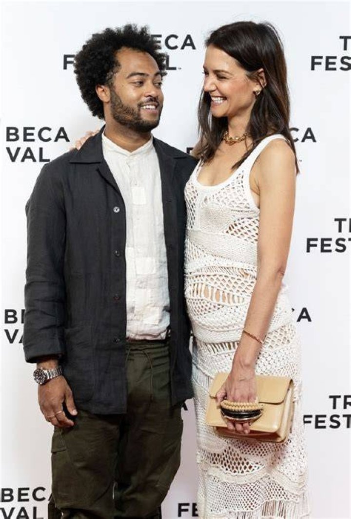 Katie Holmes & New Boyfriend Bobby Wooten Make Red Carpet Debut At Tribeca Film Festival
