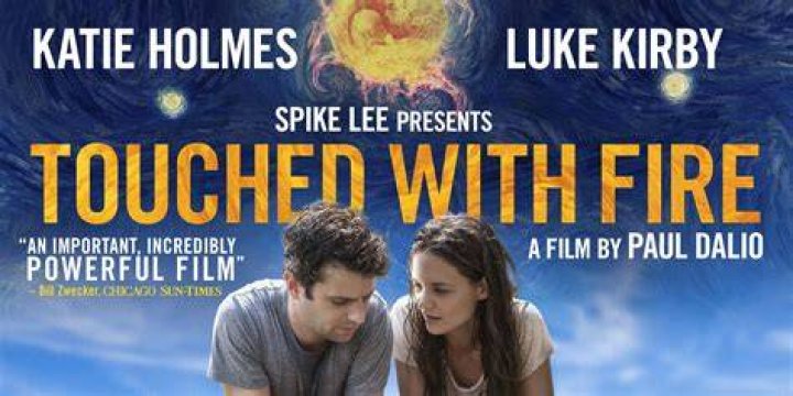 Katie Holmes Shares Sexy Kiss With Luke Kirby On Set