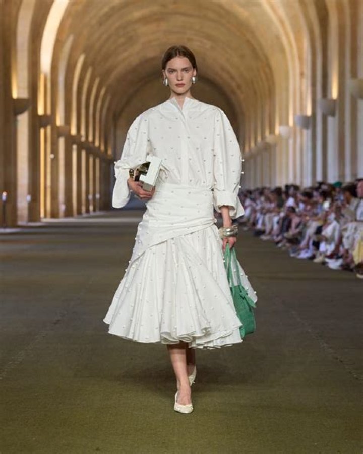 Kendall Jenner, Gigi Hadid, & More Wear Wild White Lingerie At The Jacquemus Fashion Show