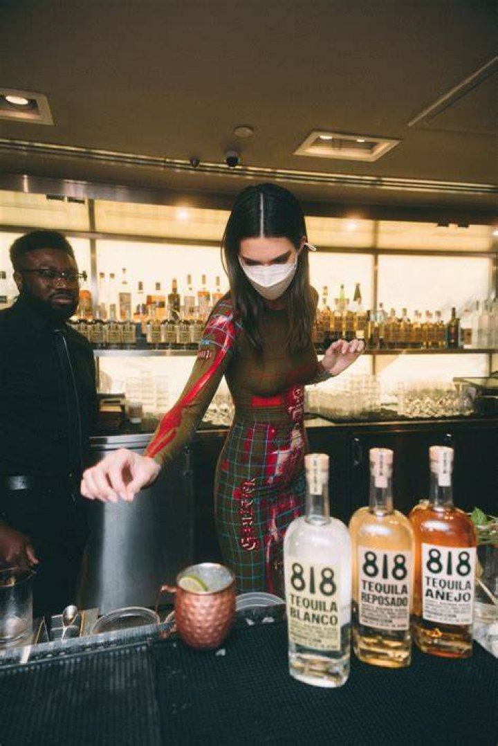 Kendall Jenner Shakes Up A Cocktail In A Crop Top & Mini Skirt At Miami Party — Watch