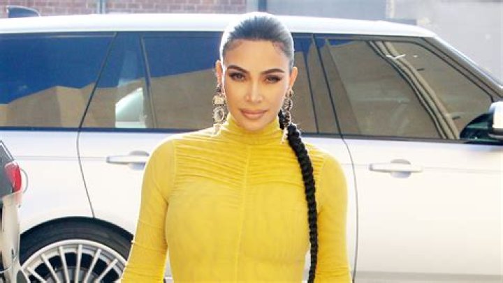 Kim Kardashian Channels Kylie With Long Braid In New SKIMS Outfit – Hollywood Life