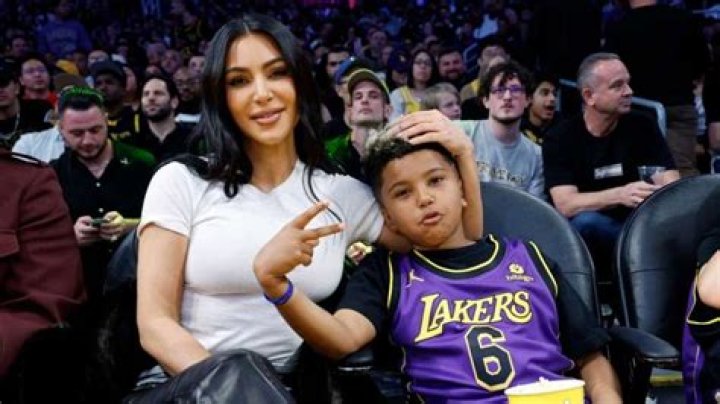 Kim Kardashian’s Son Saint, 4, Gives Her “Savage” Kisses & Giggles Hysterically — Watch