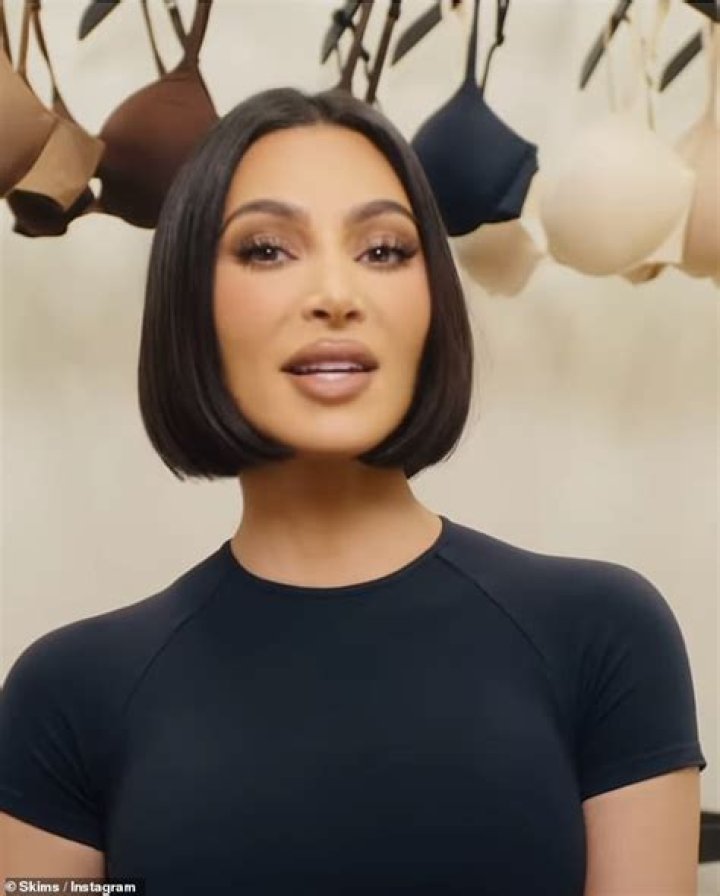 Kim Kardashian Takes Off Her Soaking Wet Shirt in the Ocean for Bikini-Clad Photo