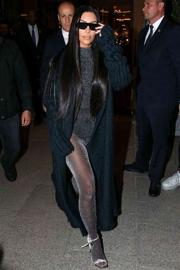 Kim Kardashian Wears Sheer Animal Print Bodysuit While Out In Paris – Hollywood Life