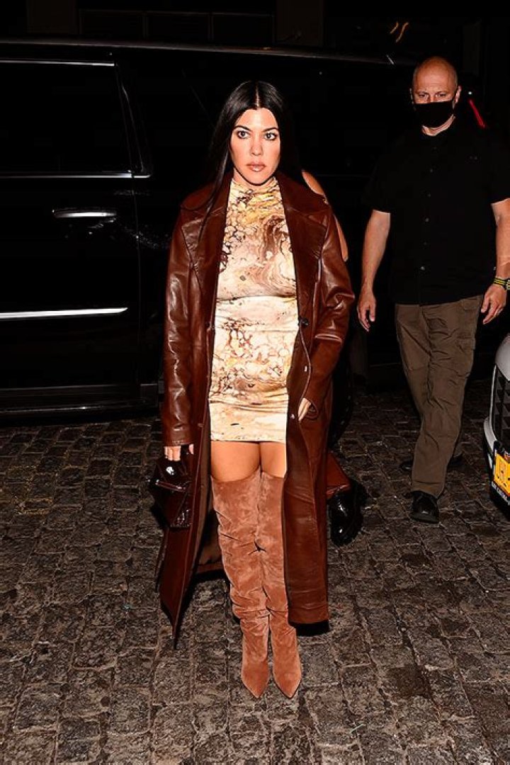 Kourtney Kardashian, 41, Is A ’70s Disco Queen In Tight Sequin Jumpsuit: ‘Take A Bow’ — See Pics