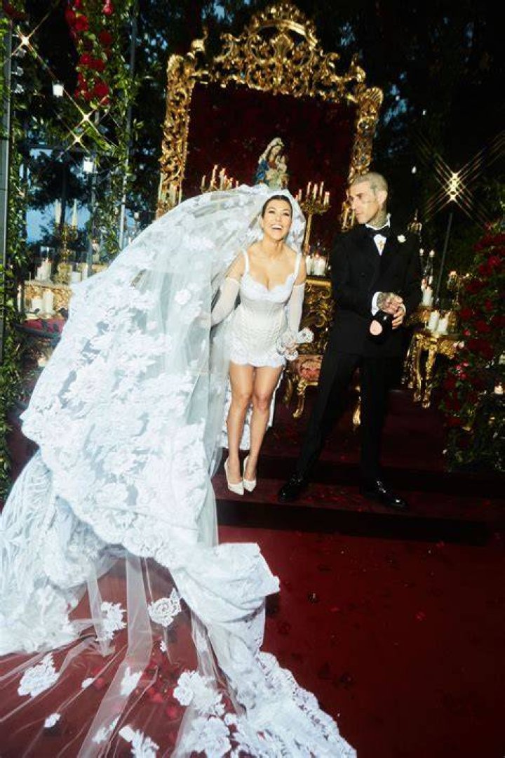 Kourtney Kardashian Reveals Why She Wore A ‘Short Dress’ For Wedding With Travis Barker