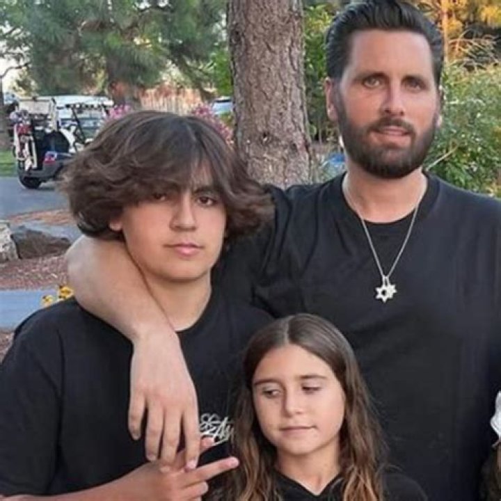 Kourtney Kardashian & Son Mason, 10, Live Their Best Life Floating In Outdoor Hot Springs With Stunning View