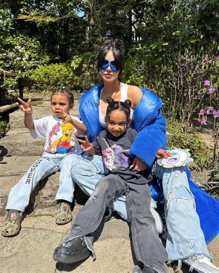 Kourtney Kardashian Takes North & Saint West On Cousins Trip With Her Kids Amid Kanye’s Tweetstorm