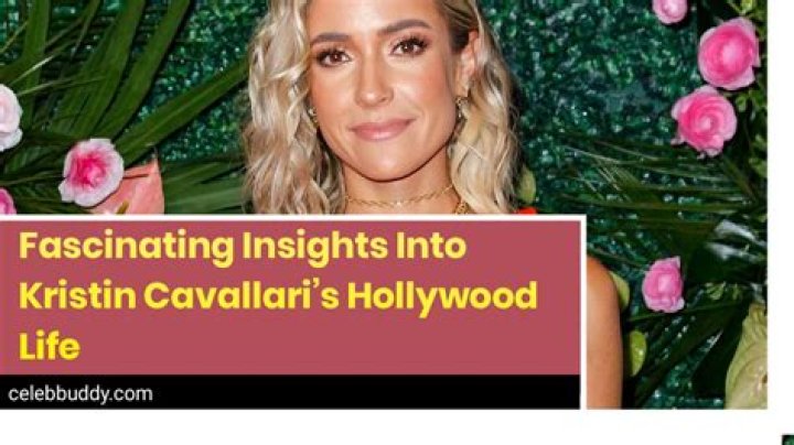 Kristin Cavallari Celebrity Profile – Hollywood Life