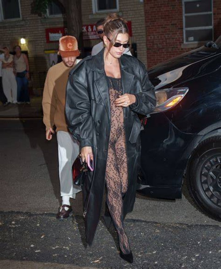 Kylie Jenner Rocks Wildly Sexy Sheer Jumpsuit For Justin Bieber’s Album Party