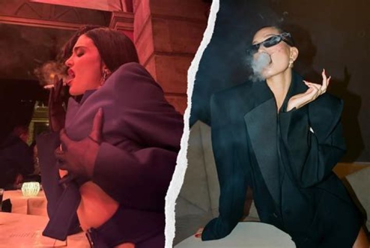 Kylie Jenner Smoking A Cigarette — See Kendall Jenner’s Party Pic – Hollywood Life