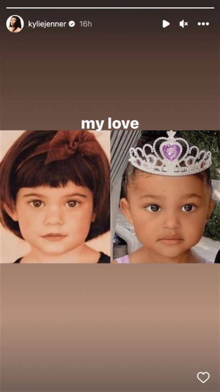 Kylie Jenner & Stormi, 2, Have Identical Smiles In Adorable Comparison Pics From Kylie’s Childhood