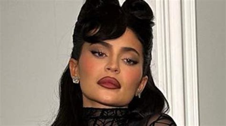 Kylie Jenner Stuns In Sexy Pink Corset Top For New Cosmetics Line Promo Photo