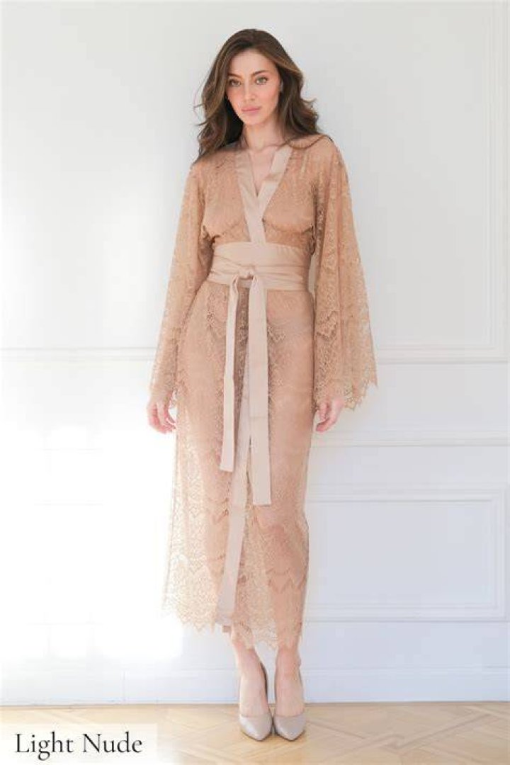 Lady Gaga Rocks Lingerie & Silk Robe Between Takes On ‘House Of Gucci’ Set