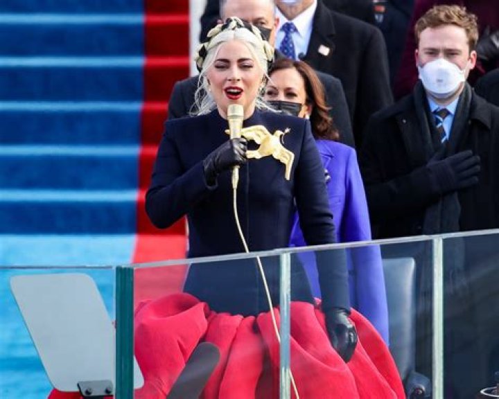 Lady Gaga’s Gold Dove Pin At Inauguration 2021 – Shop – Hollywood Life