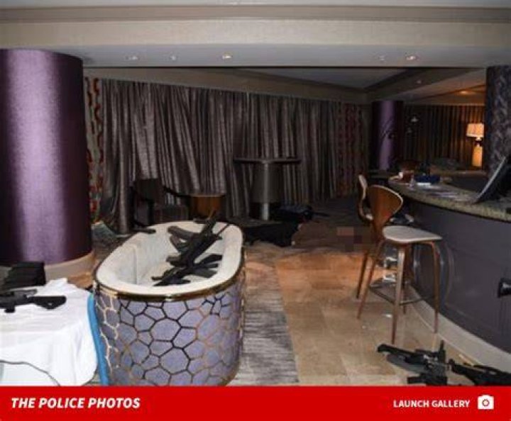 Las Vegas Shooter’s Body In Hotel Room — Alleged Crime Scene Pics – Hollywood Life