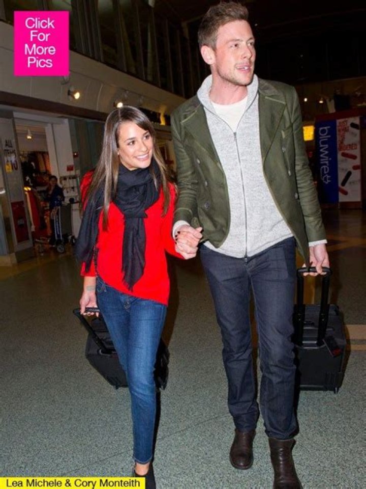 Lea Michele & Cory Monteith’s Romantic Weekend At Wedding