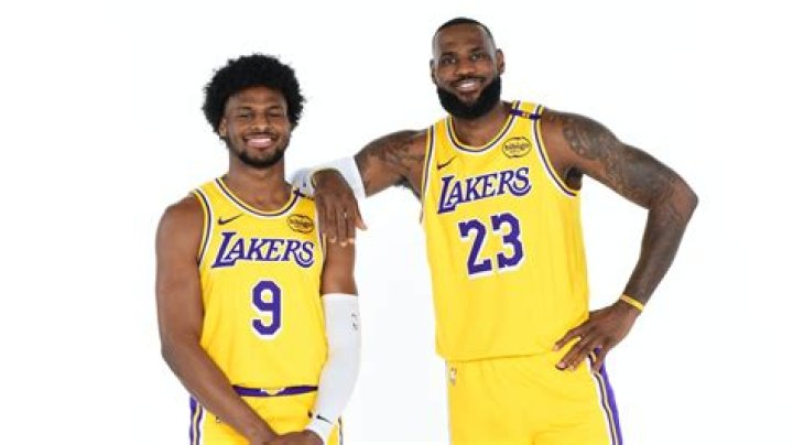 LeBron James and Son Bronny Are Officially Teammates