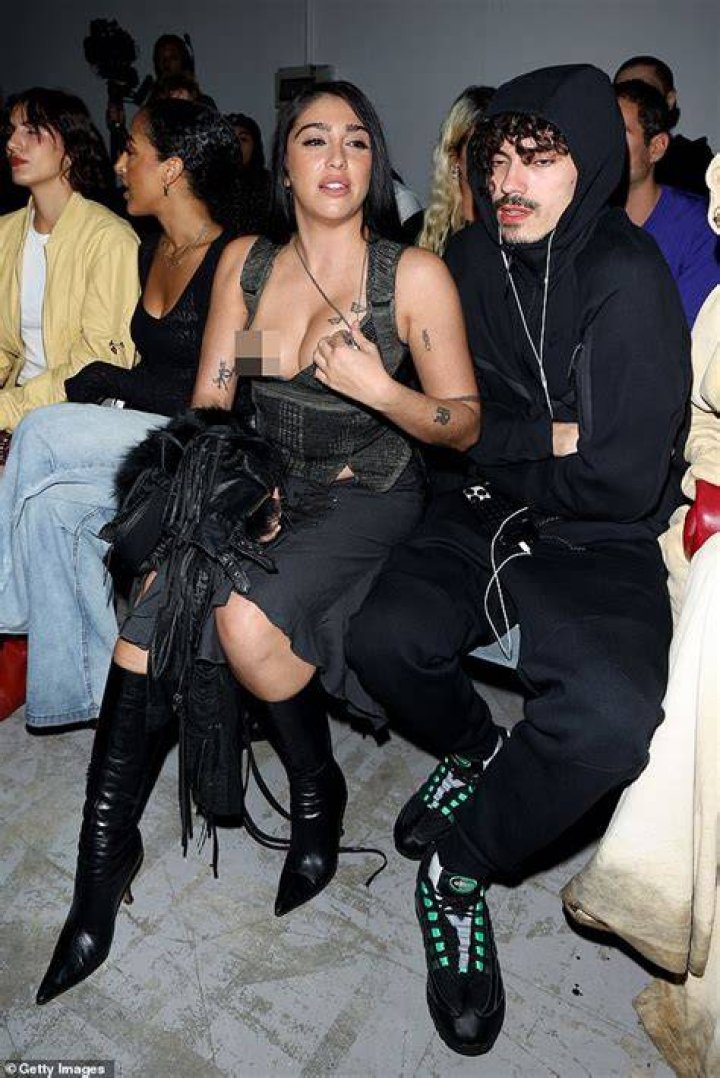 Lourdes Leon, 24, Rocks Leather Bra As Mom Madonna Performs At Pride Event In Fishnet Top