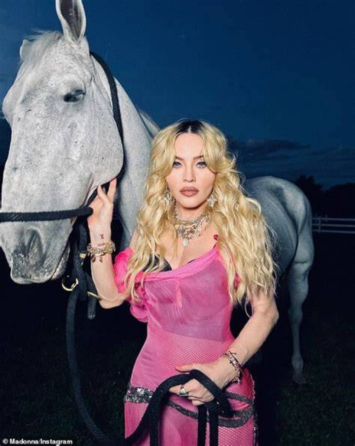 Madonna, 62, Is So Sexy In Plunging Black Bustier & Almost $3K Prada Jacket – See Pics