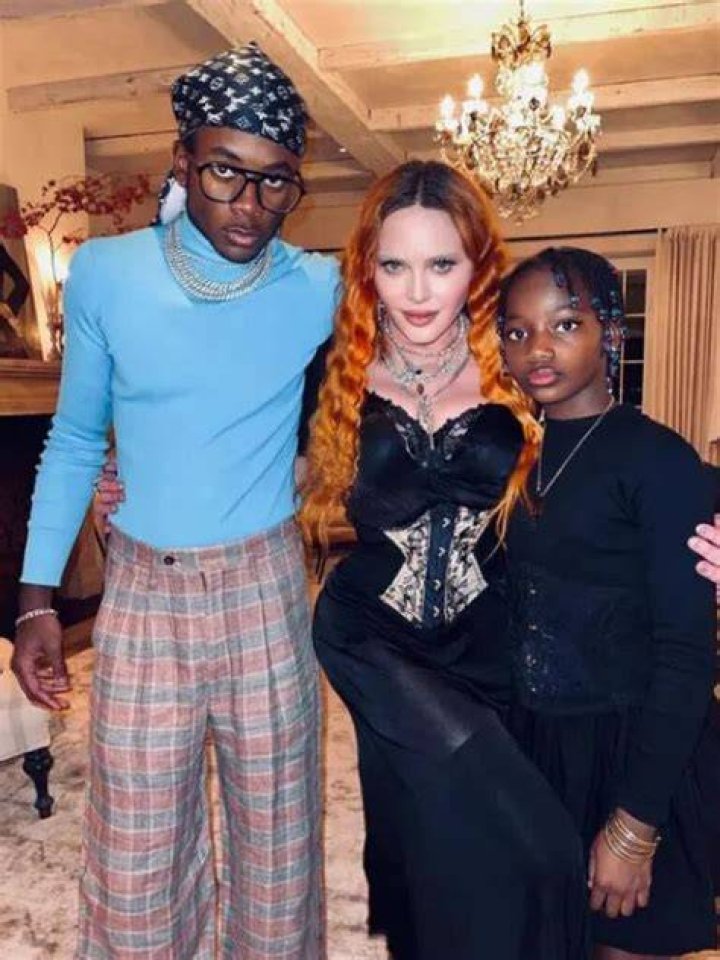 Madonna, 63, Rocks Sheer Lacy Outfit As She Edits Herself Into Daughter’s Photo Shoot