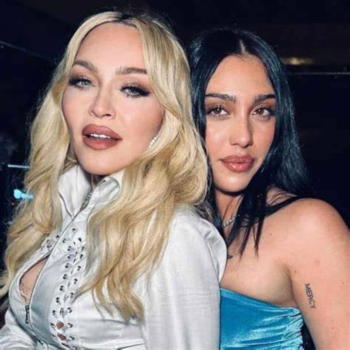 Madonna’s Daughter Lourdes Leon Rocks Tiny Blue Miniskirt In NYC: Photos