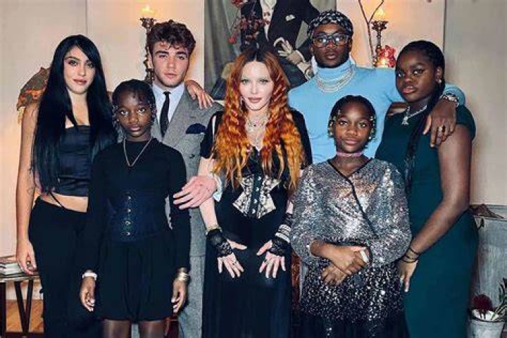Madonna Shares Rare Photos With Her Kids During New Year’s Celebration – Hollywood Life
