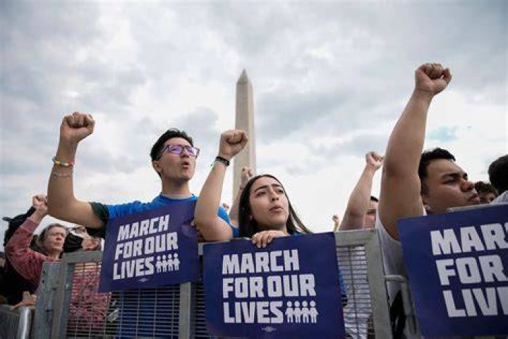 March For Our Lives: Students & Others Rally Against Gun Violence Across America