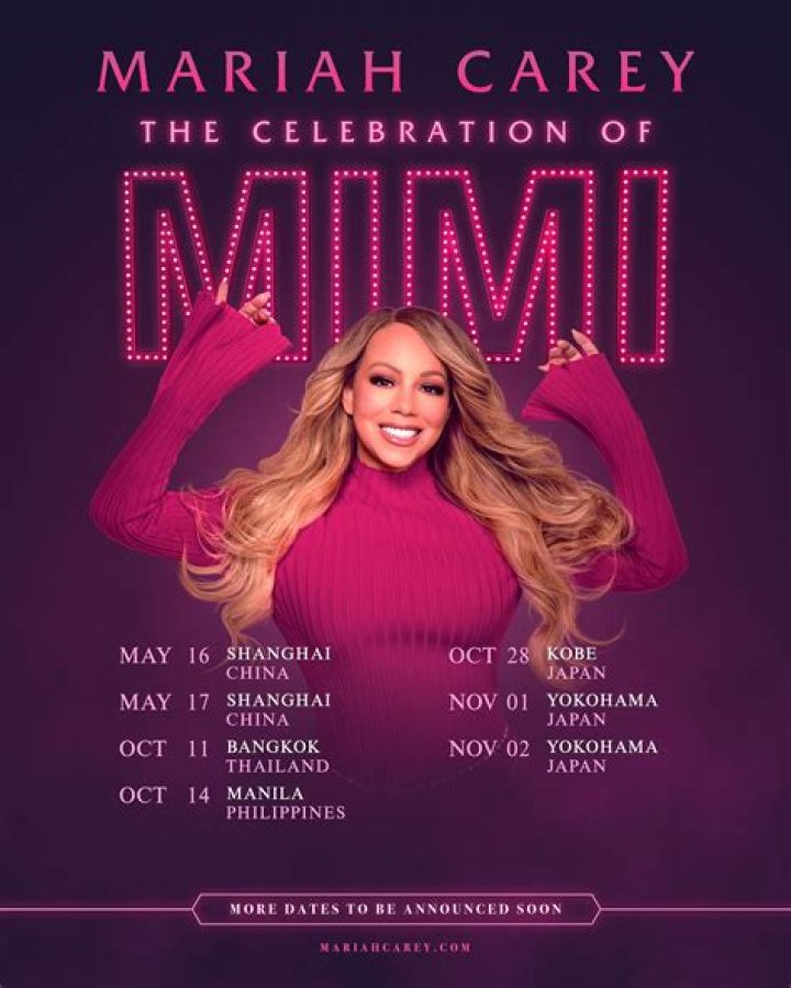 Mariah Carey Wears A Sexy Sequin Dress In The Pool To Celebrate ‘The Emancipation Of Mimi’ Anniversary