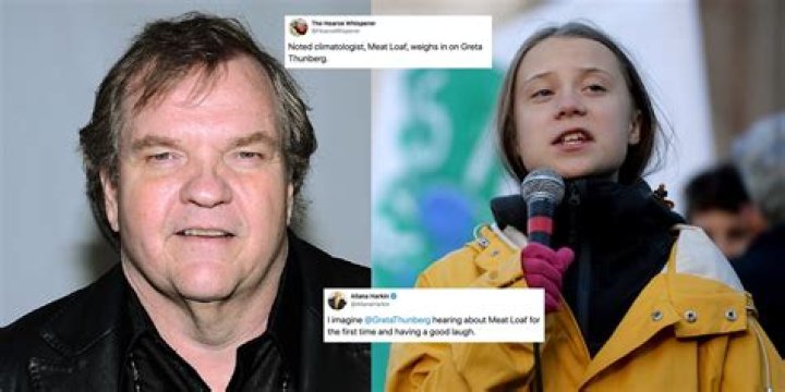 Meat Loaf, 72, Insists Greta Thunberg is ‘Brainwashed’ For Believing In Climate Change & Twitter Reacts