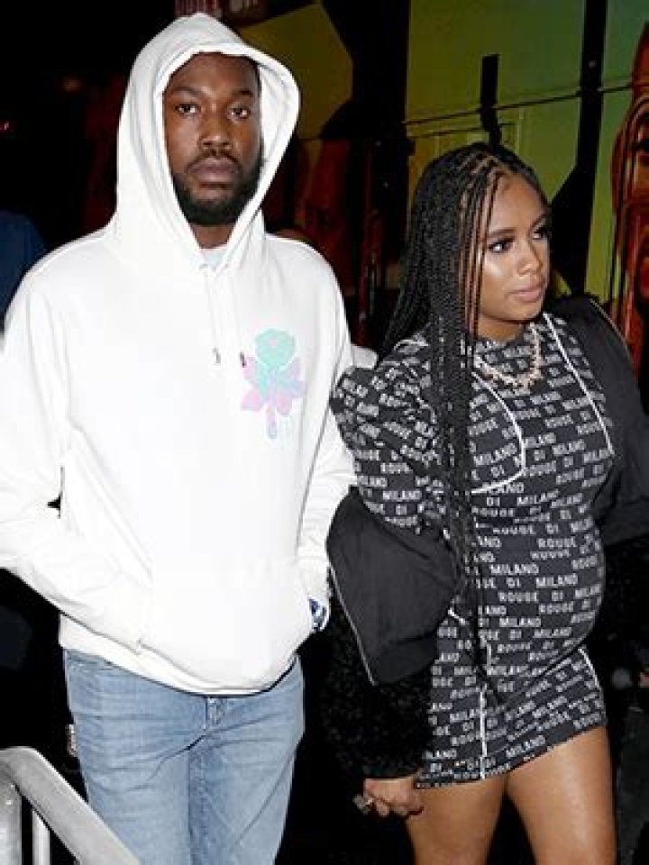 Meek Mill & Pregnant Girlfriend Milan Harris Are Now IG Official – Hollywood Life