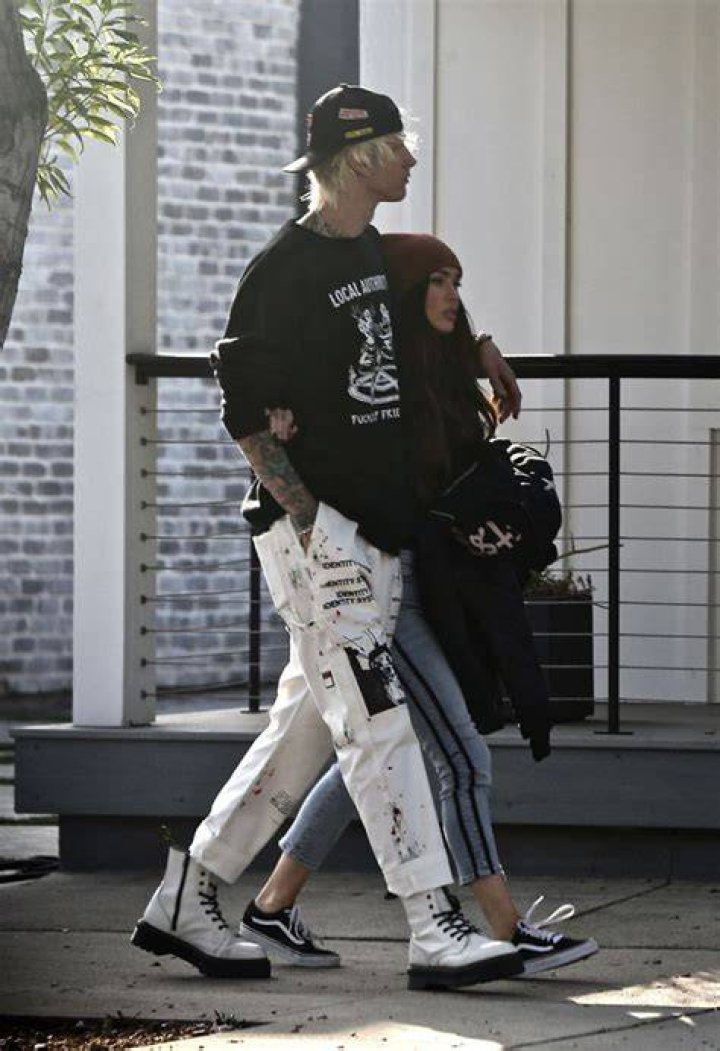 Megan Fox Cuddles Up To Machine Gun Kelly After Feuding With Ex Brian Austin Green On Social Media