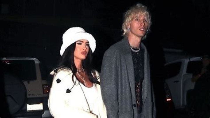 Megan Fox & Machine Gun Kelly Hold Hands As They Join Kourtney & Travis For Landon Barker Concert: Photos