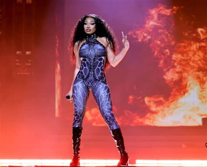 Megan Thee Stallion Sizzles In Black Mesh Jumpsuit & Twerks In First Live Performance Of ‘Body’ At AMAs