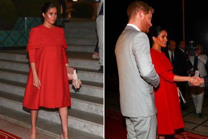 Meghan Markle Rocks Red Dress At Intrepid Museum With Prince Harry – Hollywood Life