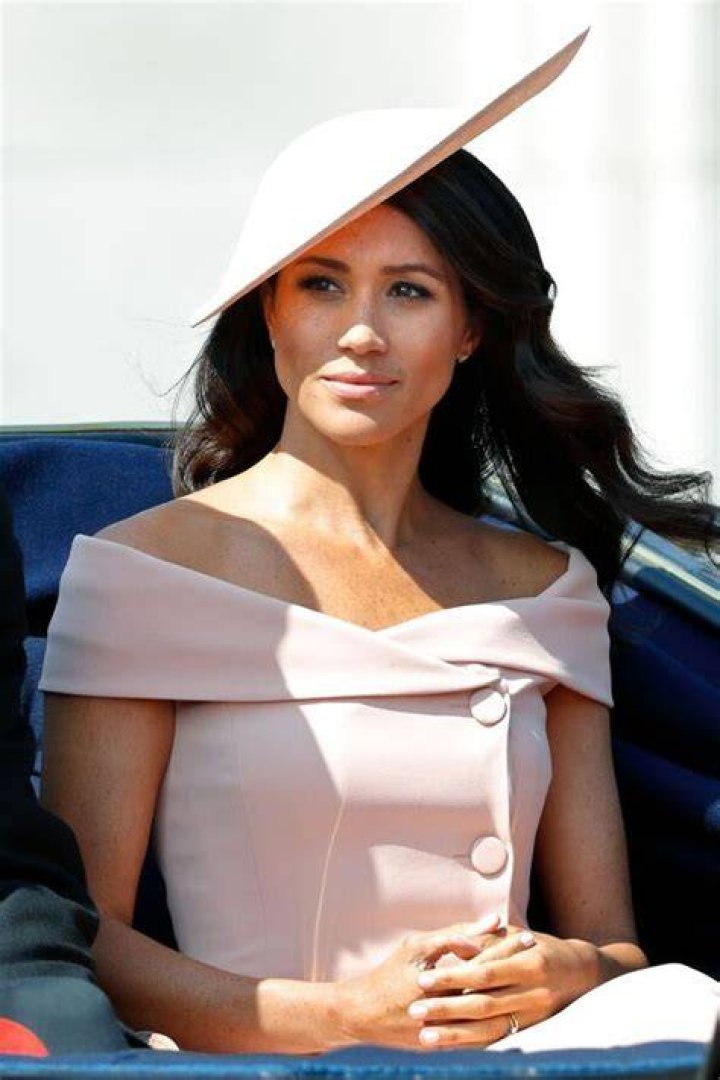 Meghan Markle’s Pink Dress At Trooping The Colour With Prince Harry – Hollywood Life